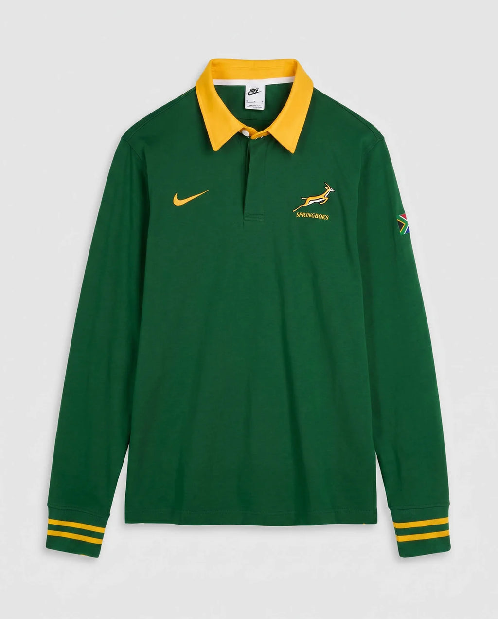 Springboks Nike Men's 26/27 Heritage LS Home Jersey